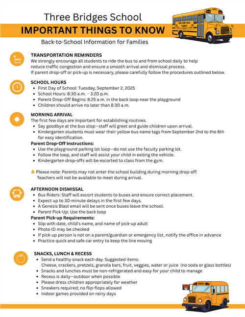 Back to School FLyer